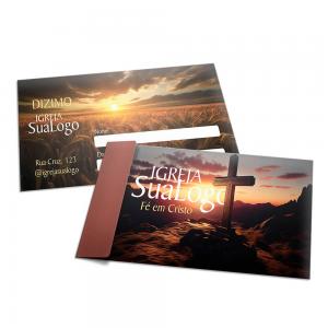ENVELOPES PERSONALIZADOS AP SULFITE 90G ABA LATERAL 230X110MM Apergaminhado 90g 230X110MM 4x0 Sem verniz Envelope aba lateral - 10 à 1.000 Unidades