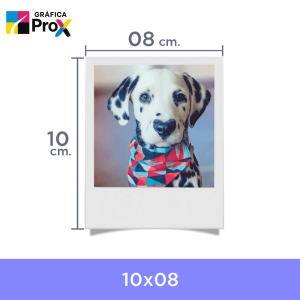 POLAROID - 10X08 Papel Fotográfico 260g  4X0 Tinta Pigmentada  Obs. as fotos que não forem enviadas na medida correta irá ficar centralizada no formato da compra escolhida.